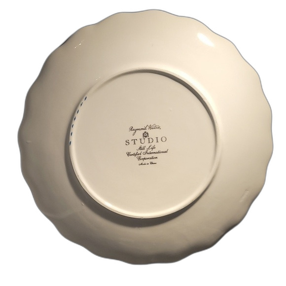 CERTIFIED INTERNATIONAL Dinner Plate Studio Still Life byartist Raymond Waites - Picture 4 of 6